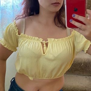 H&M off-the-shoulder top